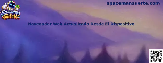 Navegador web actualizado desde el dispositivo para acceder a servicios digitales de forma compatible y segura
