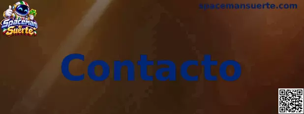 Página de contacto de Spaceman Suerte