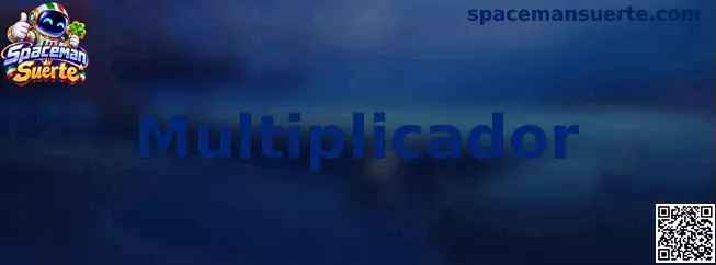 Ejemplo visual del multiplicador en Spaceman Suerte