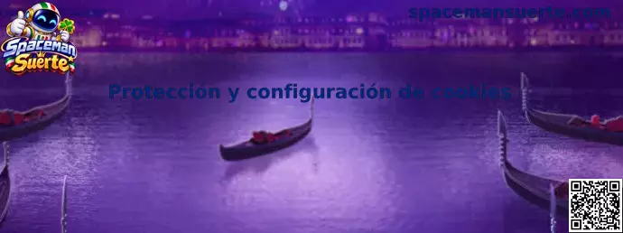 Protección y configuración de cookies en Spaceman Suerte